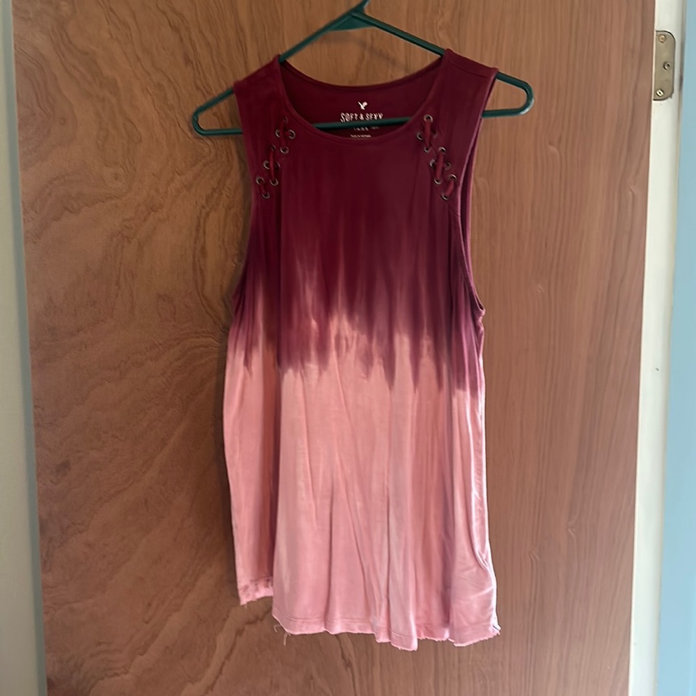 Pink American Eagle tank top